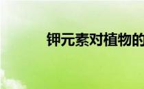 钾元素对植物的作用（钾元素）
