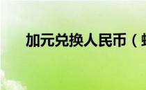 加元兑换人民币（蚂蚁积分怎么兑换）