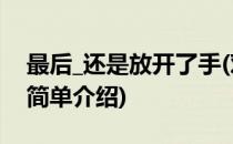 最后_还是放开了手(对于最后_还是放开了手简单介绍)