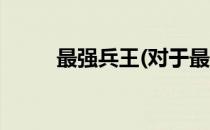 最强兵王(对于最强兵王简单介绍)