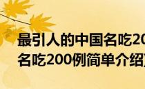 最引人的中国名吃200例(对于最引人的中国名吃200例简单介绍)