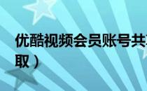 优酷视频会员账号共享（优酷vip会员账号获取）