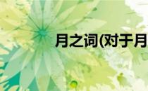 月之词(对于月之词简单介绍)