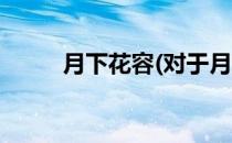 月下花容(对于月下花容简单介绍)