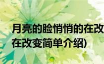 月亮的脸悄悄的在改变(对于月亮的脸悄悄的在改变简单介绍)
