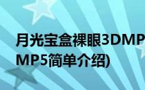 月光宝盒裸眼3DMP5(对于月光宝盒裸眼3DMP5简单介绍)
