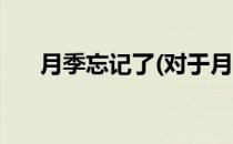月季忘记了(对于月季忘记了简单介绍)