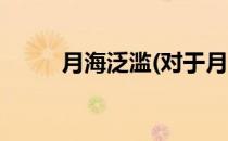 月海泛滥(对于月海泛滥简单介绍)