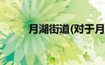 月湖街道(对于月湖街道简单介绍)