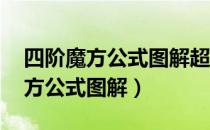 四阶魔方公式图解超详细 特殊情况（四阶魔方公式图解）