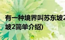 有一种境界叫苏东坡2(对于有一种境界叫苏东坡2简单介绍)