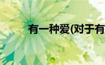 有一种爱(对于有一种爱简单介绍)