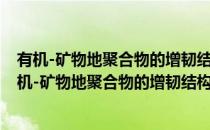 有机-矿物地聚合物的增韧结构形成机理与调控研究(对于有机-矿物地聚合物的增韧结构形成机理与调控研究简单介绍)