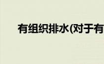 有组织排水(对于有组织排水简单介绍)