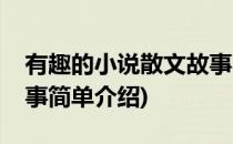 有趣的小说散文故事(对于有趣的小说散文故事简单介绍)