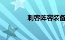 刺客阵容装备（刺客阵容）
