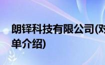 朗铎科技有限公司(对于朗铎科技有限公司简单介绍)