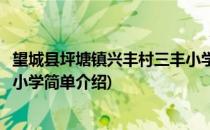 望城县坪塘镇兴丰村三丰小学(对于望城县坪塘镇兴丰村三丰小学简单介绍)