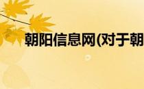 朝阳信息网(对于朝阳信息网简单介绍)