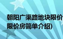 朝阳广渠路地块限价房(对于朝阳广渠路地块限价房简单介绍)