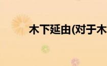 木下延由(对于木下延由简单介绍)