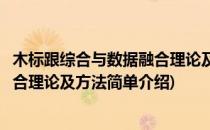 木标跟综合与数据融合理论及方法(对于木标跟综合与数据融合理论及方法简单介绍)