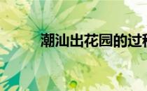 潮汕出花园的过程（潮汕出花园）