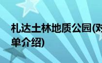 札达土林地质公园(对于札达土林地质公园简单介绍)