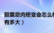 胆囊息肉癌变会怎么样（胆囊息肉癌变的几率有多大）