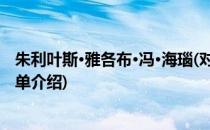 朱利叶斯·雅各布·冯·海瑙(对于朱利叶斯·雅各布·冯·海瑙简单介绍)