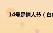 14号是情人节（白色情人节是哪一天）