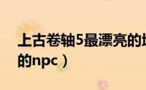 上古卷轴5最漂亮的地方（上古卷轴5最漂亮的npc）