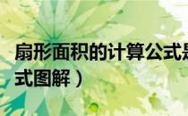 扇形面积的计算公式是什么（扇形面积计算公式图解）
