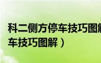 科二侧方停车技巧图解第一视角（科二侧方停车技巧图解）
