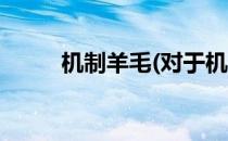 机制羊毛(对于机制羊毛简单介绍)