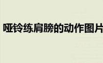 哑铃练肩膀的动作图片（哑铃练肩膀的动作）