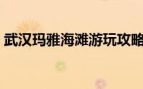 武汉玛雅海滩游玩攻略（武汉玛雅海滩攻略）
