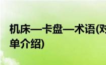 机床—卡盘—术语(对于机床—卡盘—术语简单介绍)