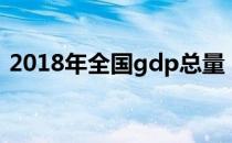 2018年全国gdp总量（2018全国gdp排名）