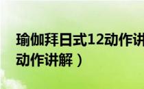 瑜伽拜日式12动作讲解视频（瑜伽拜日式12动作讲解）