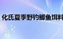 化氏夏季野钓鲫鱼饵料配方（鲫鱼饵料配方）