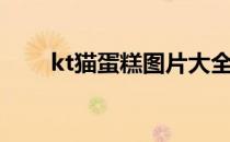 kt猫蛋糕图片大全可爱（kt猫蛋糕）