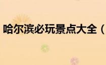哈尔滨必玩景点大全（哈尔滨十大必游景点）