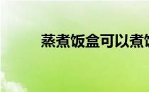 蒸煮饭盒可以煮饭吗（蒸煮饭盒）