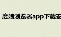 度娘浏览器app下载安装（度娘是什么软件）