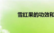雪红果的功效和作用（雪红果）