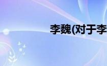 李魏(对于李魏简单介绍)