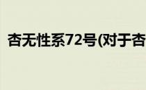 杏无性系72号(对于杏无性系72号简单介绍)