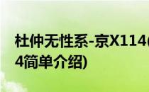 杜仲无性系-京X114(对于杜仲无性系-京X114简单介绍)