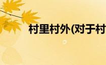 村里村外(对于村里村外简单介绍)